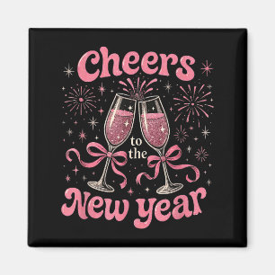 Prost aufs neue Jahr 2026 Nk Geschenk zum Feiern Magnet