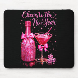 Prost aufs neue Jahr Frohes neues Jahr 2026 Party  Mousepad