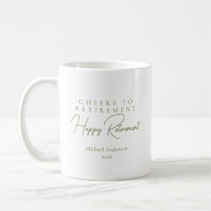 Prost aufs Rentenalter-Geschenk Kaffeetasse