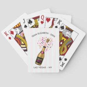 Prost Babes Personalisierte Las Vegas Junggesellin Spielkarten