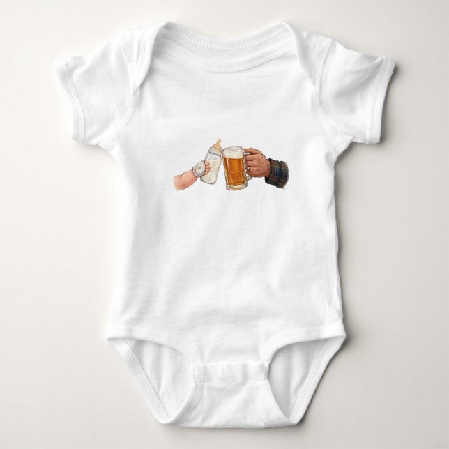 Prost Babykleidung Baby Strampler (Vorderseite)