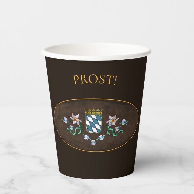 PROST! Bayern Pappbecher (Vorderseite)