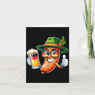 Prost Bier Deutsch-Amerikanische Flagge Männer Tas Karte