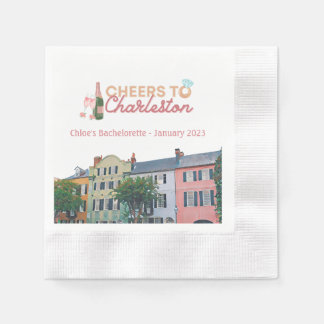 "Prost Charleston" Junggesellinnenabschied Serviet Serviette