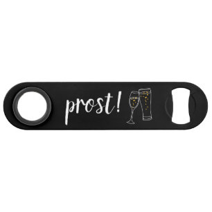 "Prost"-Cheers Hochzeitsgeschenk Bierflasche Bar-S Speed Flaschenöffner