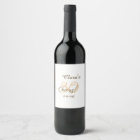 Prost dreißigster Geburtstag Holzkohle braun orang