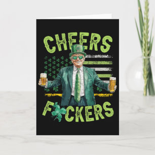 Prost Ers St. Patrick's Day Lustiger Biertrinker T Karte