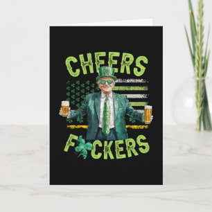 Prost Ers St Patricks Day Lustiger Biertrinker Tru Karte