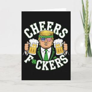 Prost Ers St Patricks Day Lustiger Biertrinker Tru Karte