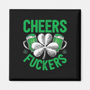 Prost Ers St Patricks Day Männer Frauen Biertrinke Magnet