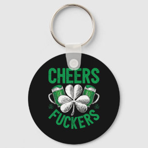 Prost Ers St Patricks Day Männer Frauen Biertrinke Schlüsselanhänger