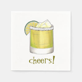 Prost! Feierlichkeiten Margarita Cocktail Party Dr Serviette