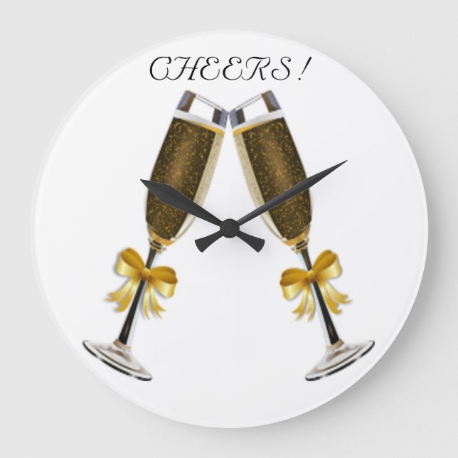 PROST GROßE WANDUHR (Vorderseite)