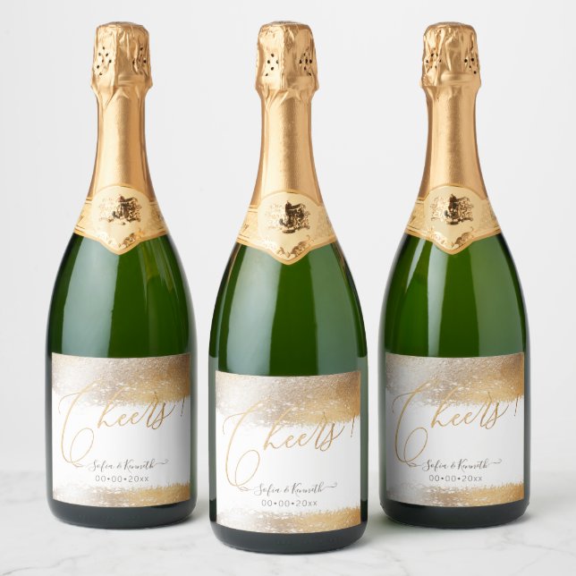 Prost! Imitate Silver Gold Tone Sparkling (Flaschen)