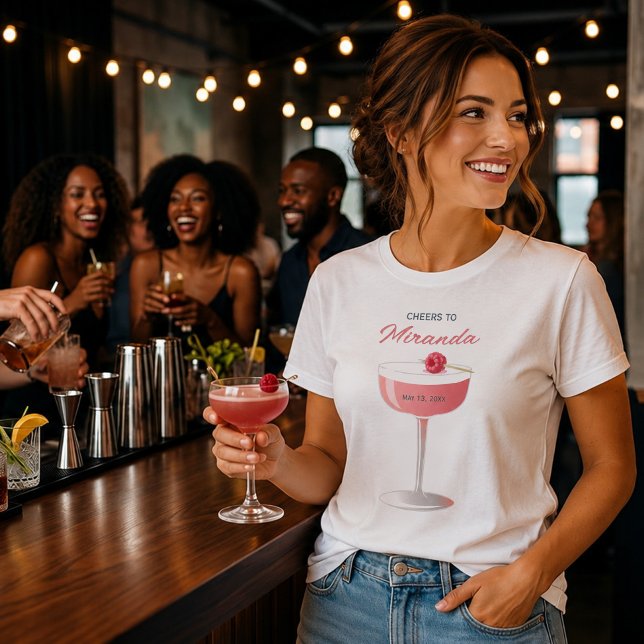Prost Name Junggesellinnenabschied T-Shirt (Von Creator hochgeladen)