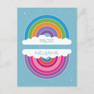 Prost Neujahr Postkarte