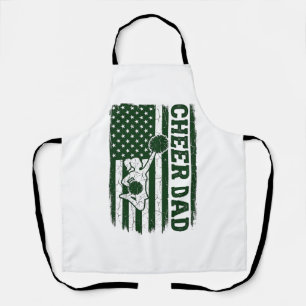 Prost Papa Amerikanische Flagge Vintage Vektor Des Schürze