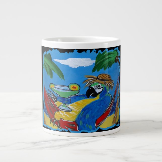 Prost! Party Parrot Tasse (Vorderseite)