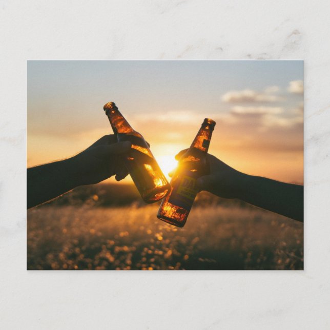 Prost! Postkarte (Vorderseite)