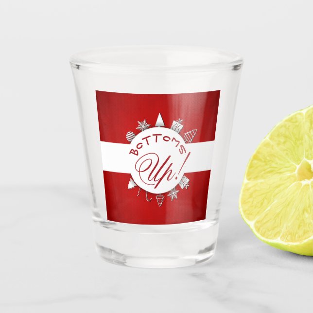„Prost!“ Schnapsglas (Vorderseite)