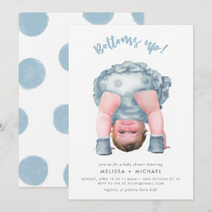 Prost! (Stahlblau/blonde) Einladung