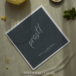 Prost! Weltraum Grauer Minimal für jeden Occasion Serviette