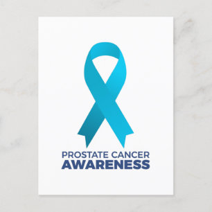 Prostata Cancer Awareness Postkarte