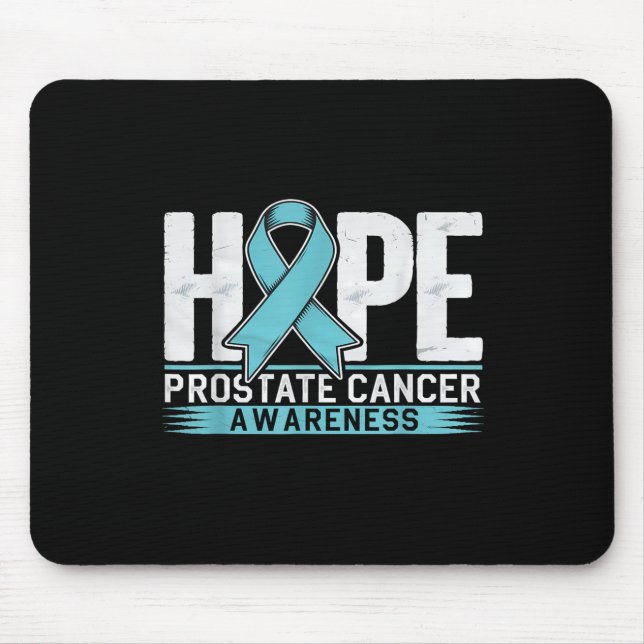 Prostatabewusstsein Monat Hoffnung Prostatakrebs-S Mousepad (Vorne)