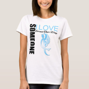 Prostatakrebs jemand i-Liebe erwarb seine Flügel T-Shirt