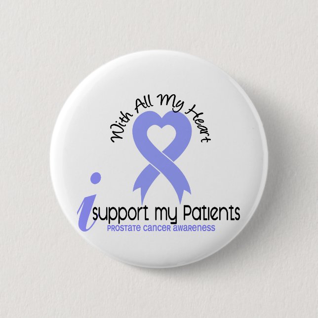 PROSTATAkrebs stütze ich meine Patienten Button (Vorderseite)