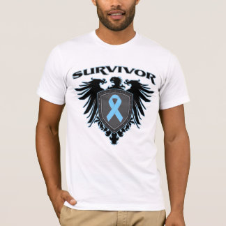 Prostatakrebs-Überlebend-Wappen T-Shirt
