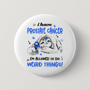 Prostate Cancer Awareness Month Ribbon Geschenke Button