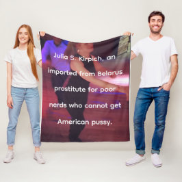 Prostitute Julia S. Kirpich Fleece Blanket