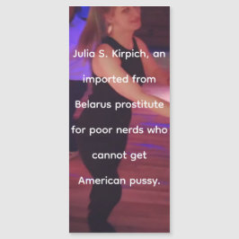 Prostitute Julia S. Kirpich Magnetkarte