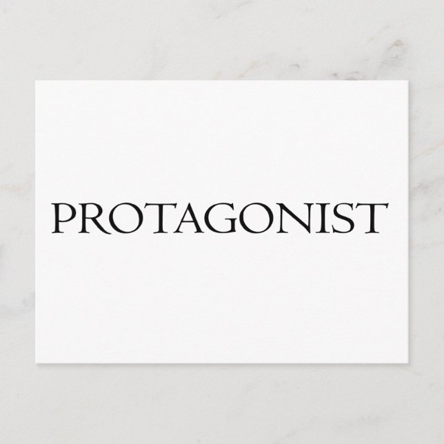 Protagonist Postkarte (Vorderseite)