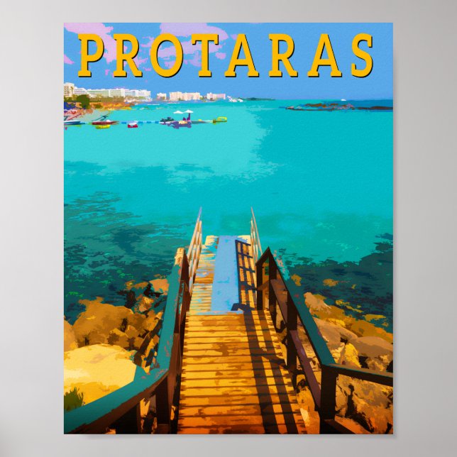 Protaras cyprus - Ostzypern Poster (Vorne)