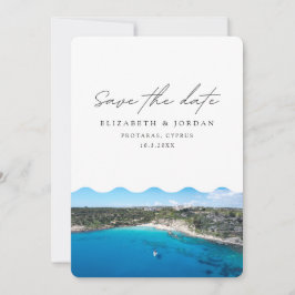Protaras Cyprus Wedding Destination Save the Date Einladung