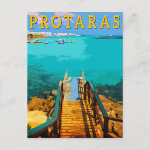 Protaras Zypern - Östliches Zypern Feiertagspostkarte