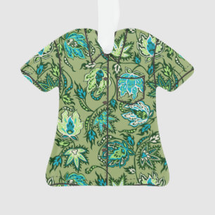 Protea Batik Hawaiian Tropical Floral Aloha Hemd Ornament