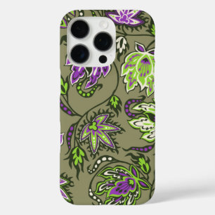 Protea Batik Hawaiian Tropical Floral iPhone 16 Pro Hülle