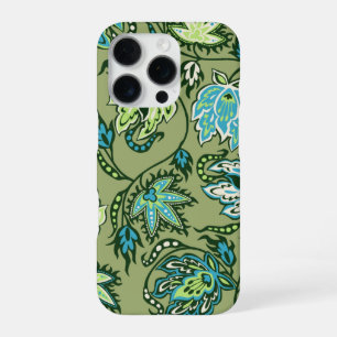 Protea Batik Hawaiian Tropical Floral iPhone 16 Pro Hülle