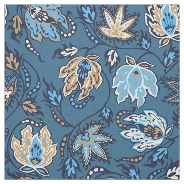 Protea-Batik-hawaiisches tropisches Blumen Stoff (Muster)