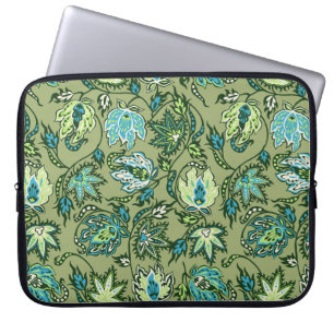 Protea Batik Tropical Neoprene Wetsuit Laptopschutzhülle