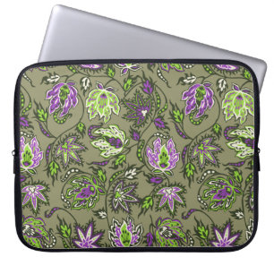 Protea Batik Tropical Neoprene Wetsuit Laptopschutzhülle