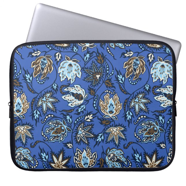 Protea Batik Tropical Neoprene Wetsuit Laptopschutzhülle (Vorderseite)
