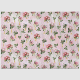 Protea Blume Bouquets mit Salbei-Blätter Seidenpapier