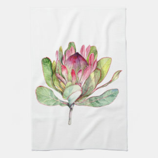 Protea-Blume Geschirrtuch