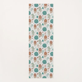 Protea Blume Wüste Blumenrosa Muster Yogamatte