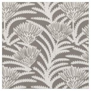 Protea Bohemian Grau Stoff