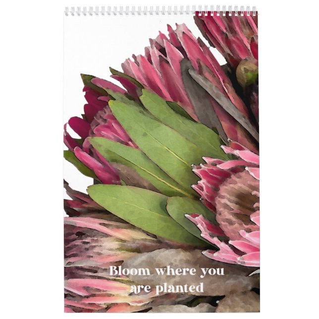 Protea Bouquet Calendar Kalender (Titelbild)